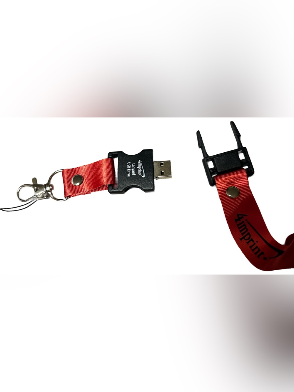 Red Lanyard USB Drive